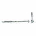 Prime-line 90586 Hex Lag Screws 5 8 In X 10 A307 Grade A Hot Dip Galvanized 5 Pack Zinine 90586 Hex Lag Screws 5 8 In X 10 A307