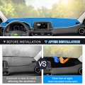 Autorder Custom Fit For Dashboard Cover Hyundai Santa Cruz 2022 2023 Accessories Mat Flannel Nonslip Dash Sunshade Glare Uv