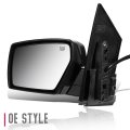 Ni1320192 Factory Style Driver Left Side Mirror Manual Folding Power Adjust Heated Glass Memory Compatible With Quest 04-09