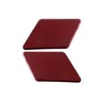 1 Pair Front Bumper Headlight Washer Cover Cap For Bmw 3 Series E90 E91 2009 2012 Cinnabar Red Bk0912cp2xall 
