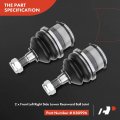 A-premium Set Of 4 Front Sway Bar Link Lower Rearward Ball Joint Compatible With Dodge Charger 2006-2020 Challenger 2008-2019