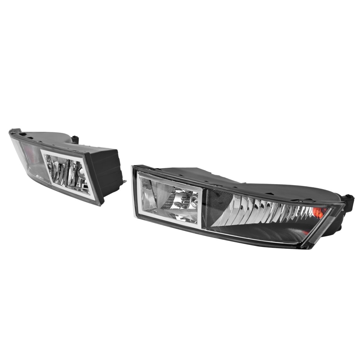 Fog Lights For 2007 2014 Cadillac Escalade Esv And 2013 Ext Halogen Clear Lens Bumper Lamps Driver Passenger Side Mo-4573
