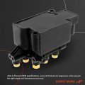 A-premium Air Suspension Solenoid Valve Block Compatible With Tesla Model S 2013-2021 Replace 1027919-00-b
