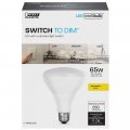 Feit Electric Br30 With E26 Medium Base Led Light Bulb Switch To Three Dimmable Choices Intellibulb 65w Equivalent 15 Year Life