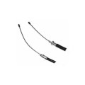 Parking Brake Cable Front For Pontiac Grand Am 1990 1991 Gold Classification Steel With Black Epdm Rubber Jacket Part