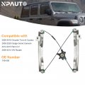 Npauto Front Driver Side Power Window Regulator Without Motor Replacement For Chrysler Town Country Dodge Grand Caravan Ram C V