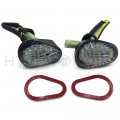 Httmt Mt224-008- Euro Led Flush Mount Turn Signal For 2006 2007 2008 Yzf R1 R6 R6s Clear