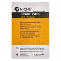 Niche Brake Pad Set For Yamaha V Star 650 950 Sr400 Royal Road Virago 535 Front Semi-metallic 2 Pack