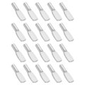 100pcs Shelf Support Pegs 6mm Spoon Shape Pins Metal Holder For Kitchen Cabinet Bookcase Silver 