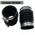 2 Piece Air Intake Hose With Clamps Compatible Avalon 2000-2004 V6 3 0l 17881-0a060