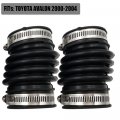 2 Piece Air Intake Hose With Clamps Compatible Avalon 2000-2004 V6 3 0l 17881-0a060