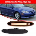 Gtinthebox Smoked Lens Amber Led Front Side Marker Light Fender Lamp Compatible With 2003-2008 Mazda 6 Mazdaspeed6 Gg Gy Gg1