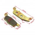Xkh- Disc Brake Pad Set Rear Compatible With Yfm700kp Kodiak 700 Yfm700kps Right B077p1zv3w