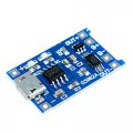 10pcs Tc4056a Replace Tp4056 Micro Usb 5v 1a 18650 Lithium Battery Charger Module With Dual Functions Led Indicator Power