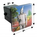 Wizard Of Oz Tin Man Character Tow Trailer Hitch Cover Plug Insert
