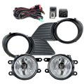 Driving Fog Lights Lamps Replacement For Sienna 2011-2017 With Halogen Bulbs Switch And Wiring 81220-0w040 81210-0w050 