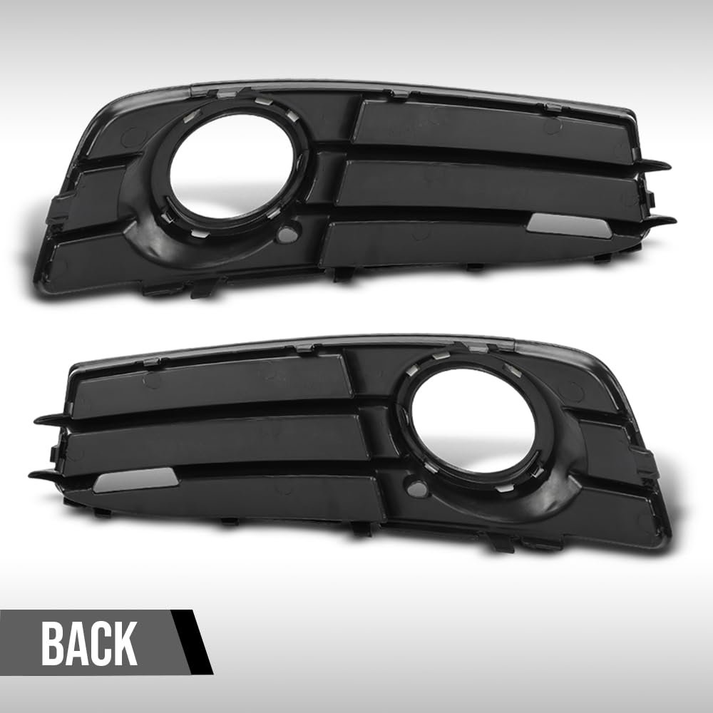 Fog Light Trim Set Driver And Passenger Side For Audi A3 Base Quattro 2009-2013 Fit Models With Sport Package 8p0 807 681 N Zde
