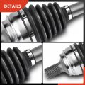 A-premium Cv Axle Shaft Assembly Compatible With Mercedes-benz E300 2017-2019 E350 2020 E400 2018 E450 2019-2020 E63 Amg Glc63