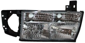 Cadillac Deville Driver Side Headlight Assembly 20-5174-00 Led Front Lamp With Clear Polycarbonate Lens And Waterproof Feature