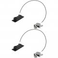 Aintier Right Passenger Side Hinged Door Latch With Handle Power Lock Replacement For 6c2z-15264a01-aa Door Actuators Assembly