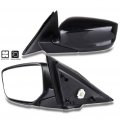 Ocpty Driver Side View Mirror Compatible With 2008-2012 For Honda Accord Sedan Smooth Manual Fold Non-heated Abs