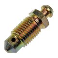 Wheel Cylinder Bleeder Screws For Ford F-150 Bronco 1990 1996 Alloy Steel Brass Hex Head 7 16-20 By 1 25 In Bolt Thread Size 