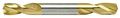 Alfa Tools Sh50213dtn 1 4 High-speed Steel Double End Tin Coated Split Point Sheet Metal Drill 12 Pack 