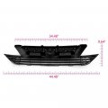G-plus Front Upper Lower Bumper Grille Mesh Grill Compatible With Honda Crv 2007 2008 2009