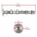 Caltric Camshaft Intake And Exhaust Assembly Compatible With Polaris Ranger 900 Xp 2013 2014 2015 2016 2017 2018 2019