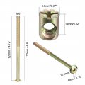 Uxcell M6x120mm Furniture Bolt Nut Set Hex Socket Screw 40mm Thread Length With Barrel For Beds Headboards Chairs 2 Sets