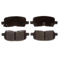 Rear Disc Brake Pads For Pontiac Grand Prix 2004 2005 2006 2007 2008 Metallic Friction Performance Grade 0 22 In Thickness 