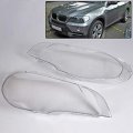 Clear Headlight Headlamp Lens Cover For 07-12 Bmw X5 E70 2pcs 