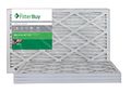 Filterbuy Afb Merv 8 12x20x1 Pleated Ac Furnace Air Filter Pack Of 4 Filters Silver 