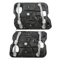 A-premium Power Window Regulator Without Motor Compatible With Dodge Ram 1500 2009-2012 2500 2009-2010 Front Driver And