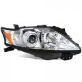 Auto Dynasty Lx2503147 Led Projector Drl Headlight Lamp For Lexus Rx350 2010-2012 Passenger Right Side Chrome Housing Amber 