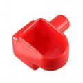 Uxcell Electrical Battery Terminal Rubber Protector Covers For 18mm Cable Red Black 1 Pair
