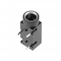 Uxcell 50pcs Pcb Mount 3 5mm Pin Socket Headphone Stereo Jack Audio Video Connector Black Pj320