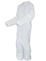 Magid Cvc8mcp Econowear Microporous Disposable Coverall With Elastic Wrists And Ankles Medium White Case Of 25