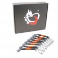 Dragon Fire Performance Race Series Direct Fit Fiberglass Sleeved 15mm 9 5 40 Ohm Spark Plug Wire Set Compatible With 1997 To
