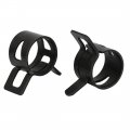 Uxcell 20 Pcs 15mm Spring Type Action Fuel Hose Pipe Low Pressure Air Tube Clip Clamp