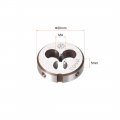 Uxcell M4 X 0 5 Metric Round Die Machine Thread Right Handing Alloy Steel Screw Thread Cutting