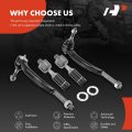 A-premium 4pcs Front Inner Outer Tie Rod End Kit Compatible With Chevrolet Trailblazer Ssr Gmc Envoy Xl Xuv Buick Rainier Saab