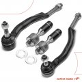 A-premium 4pcs Front Inner Outer Tie Rod End Kit Compatible With Chevrolet Trailblazer Ssr Gmc Envoy Xl Xuv Buick Rainier Saab