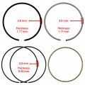 Caltric Piston Rings Compatible With Polaris Ranger 1000 Fullsize 2020-2021 Sidexside New