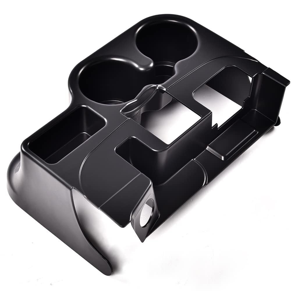 Matte Black Center Console Cup Holder For Dodge Ram 1500 2500 3500 2003 To 2012 Part Number 6l3z-18264a01-b