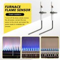 2x Sen01114 Furnace Flame Sensor For Trane American Standard Aud1b080a9481ab Aud1b080a9h31aa Aud1b080a9h31ba Aud1b080a9h31bb