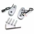 Httmt Led Signal Mirror Block Off Base Plate Chrome Compatible With Suzuk 01-05 Gsxr600 750