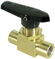 Allstar All48010 1 8 Npt Inlet Outlet Manual Brake Shut-off Valve 