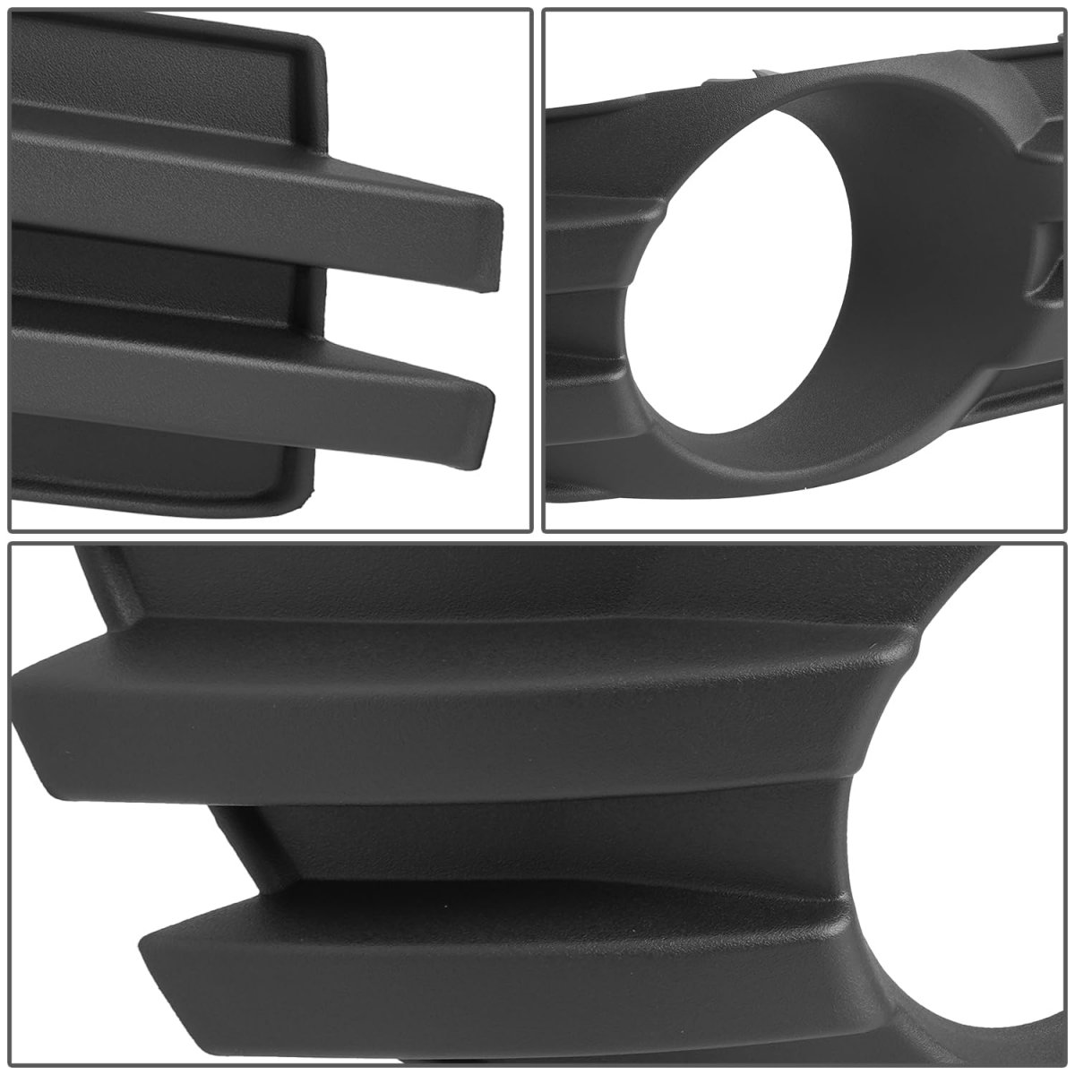 Fog Lamp Model Ch2599103 Bumper Insert For Dodge Grand Caravan 2008-2010 Passenger Right Side Matte Black