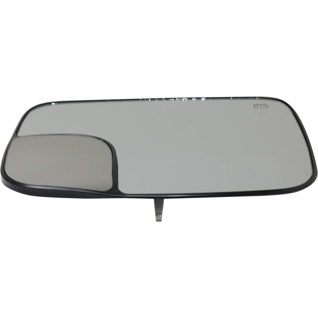Heated Passenger Side Mirror Glass For Dodge Ram 1500 2500 3500 2005 2006 2007 2008 Towing Package With Backing Plate Flat
